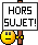 hors sujet